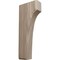 Ekena Millwork 1 3/4"W x 4"D x 10"H Clarksville Bracket, Walnut BKTW02X04X10CVWA - alternate 1